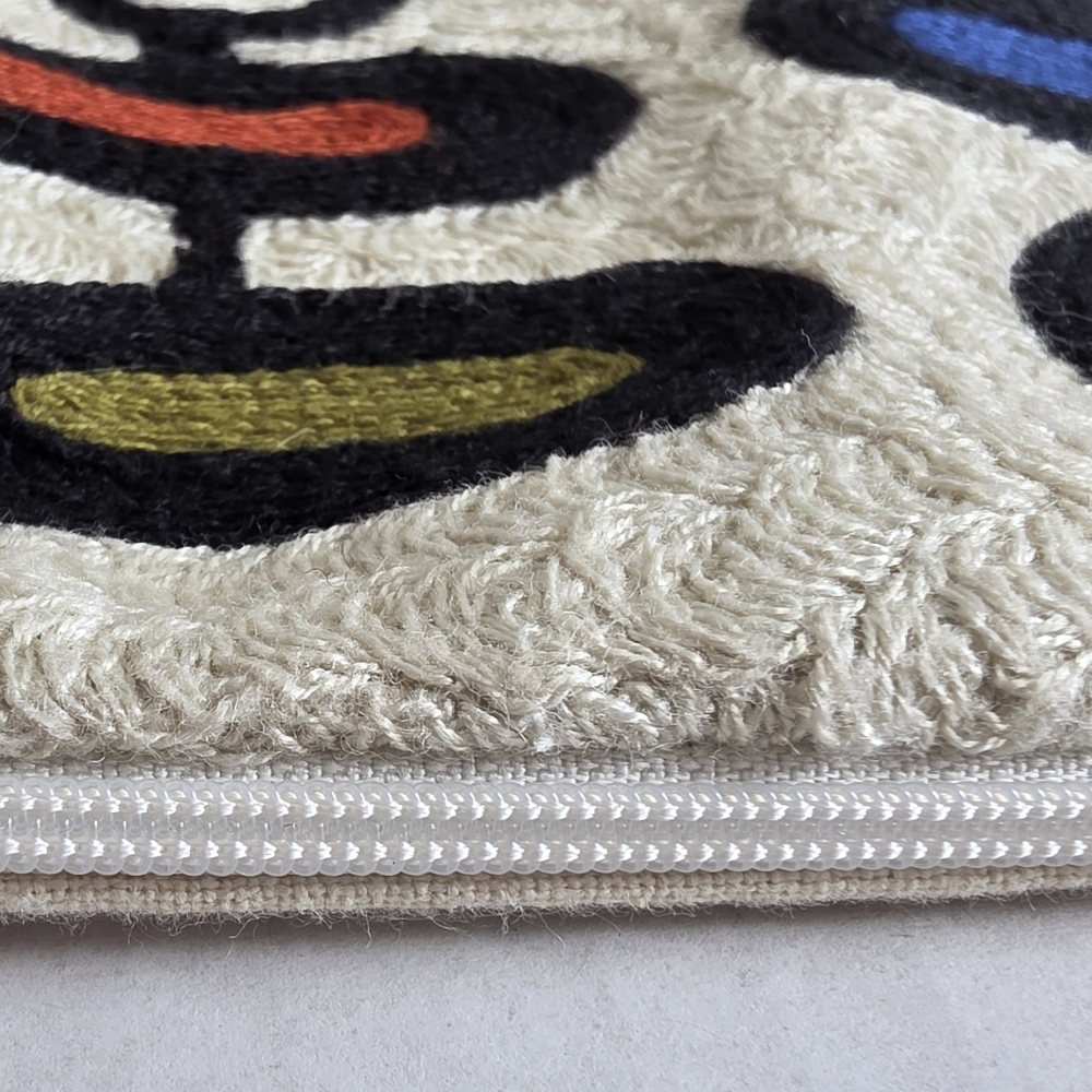 Crate&Barrel Mallory Throw Pillow SHAM 18 X 18 Inches - Picture 4 of 6